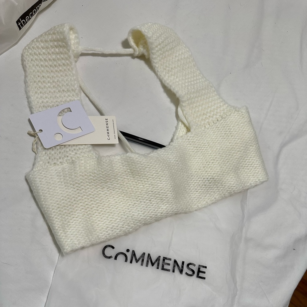 Tied Crochet Crop Top from Commense